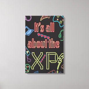 Gamer XP Leinwanddruck