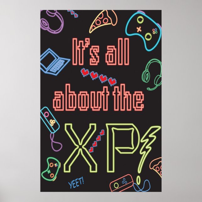 Gamer XP Poster (Vorne)