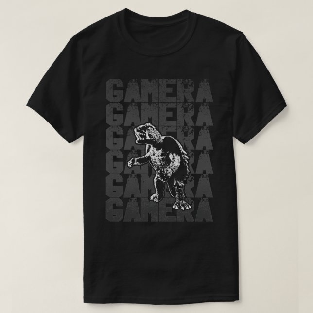 GAMERA TEXT FADE T-Shirt (Design vorne)