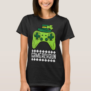 Gamerchaun Irish Gamer Paddys Men St Patrick Day B T-Shirt