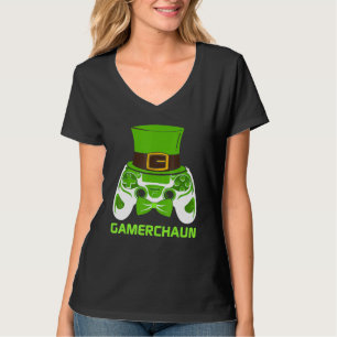 Gamerchaun Irish Gamer Paddys Men St Patrick Day B T-Shirt