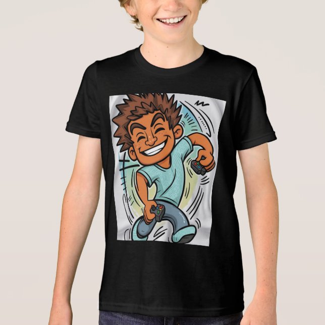 Gamerpuls Tri-Blend Shirt (Vorderseite)