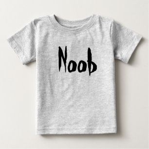 Gamer's Baby Strampler - Noob in Black