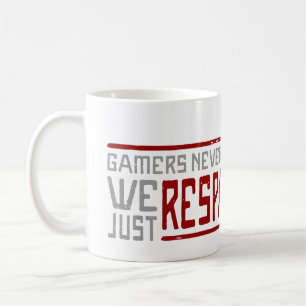 Gamers die nie - Art 2 Kaffeetasse