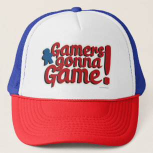 Gamers Gonna Game Fun Boardgame Motto Truckerkappe