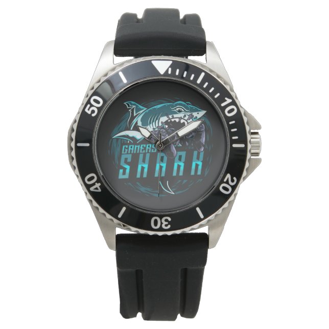Gamers Shark | Gaming Armbanduhr (Vorderseite)