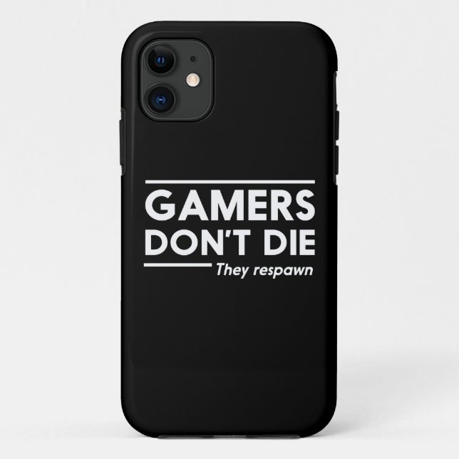 Gamers tun nicht die Case-Mate iPhone hülle (Rückseite)