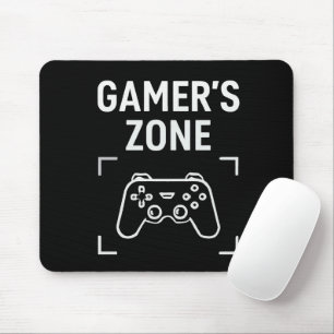GAMER'S ZONE Minimalistisches Gaming-Mauspad Mousepad