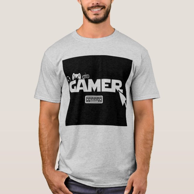 Gamerschere T-Shirt (Vorderseite)