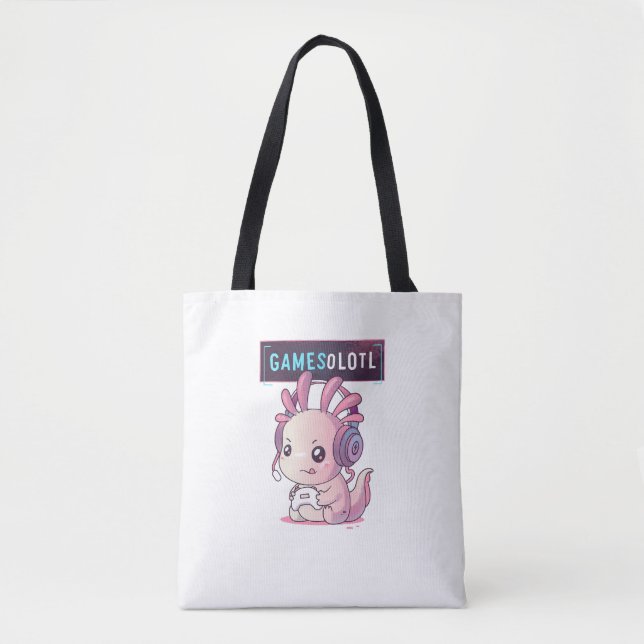Gamesolotl - Axolotl Gamer (Vorderseite)