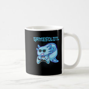 Gamesolotl Axolotl Video Gamer Kawaii Anime Kids B Kaffeetasse