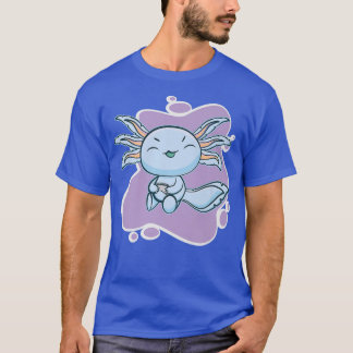 Gamesolotl Blue Aolotl Video Gamer Walking T-Shirt