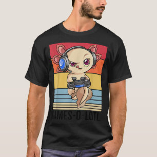 Gamesolotl Gamer Aolotl Fish Boys Kids Aolotls Gam T-Shirt