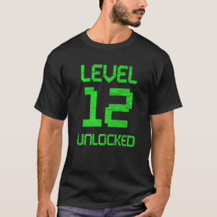 Gaming 12. Geburtstag Retro 12 Jahre alte Mädchen T-Shirt