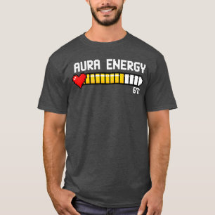 Gaming 67 Aura Energie 67 Prozent Meme Gamer Retro T-Shirt