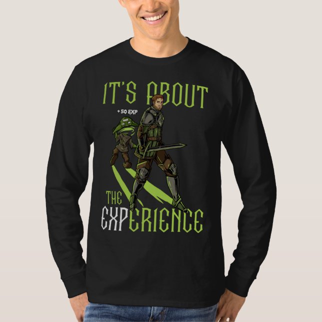 Gaming Adventurer Experience T-Shirt (Vorderseite)