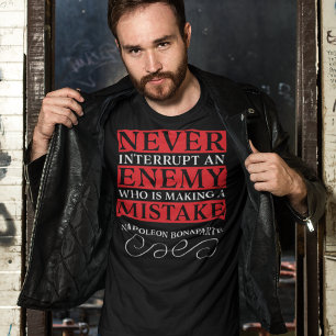 Gaming Advice von Napoleon Bonaparte T-Shirt