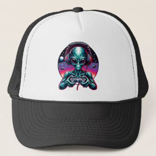 Gaming Alien Extraterrestrial sein Truckerkappe