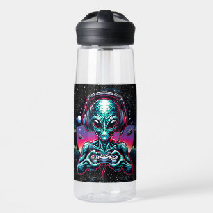 Gaming-Alien Extraterrestrisch Personalisiert Trinkflasche