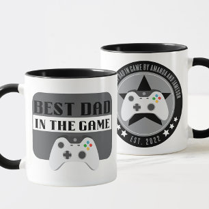 Gaming Bester Vater in der personalisierten Game-M Tasse