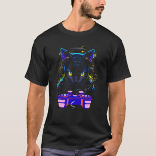 Gaming Bombay Katze Spieler Tier Videospieler Männ T-Shirt