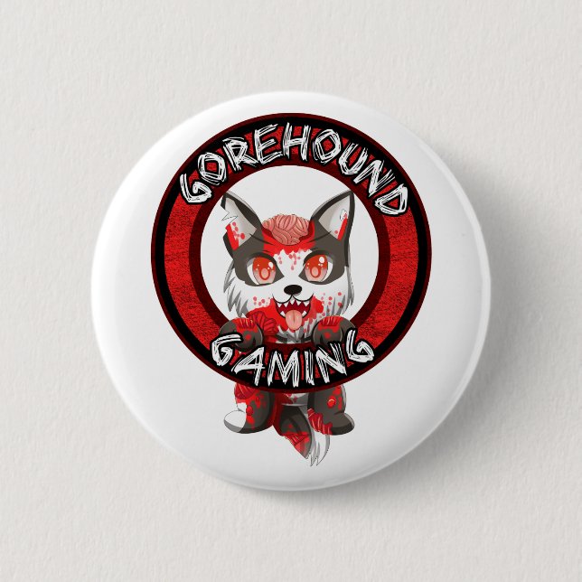 Gaming-Button Button (Vorderseite)