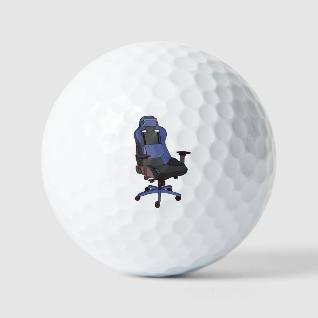 Gaming-Chair Golfball (Vorderseite)