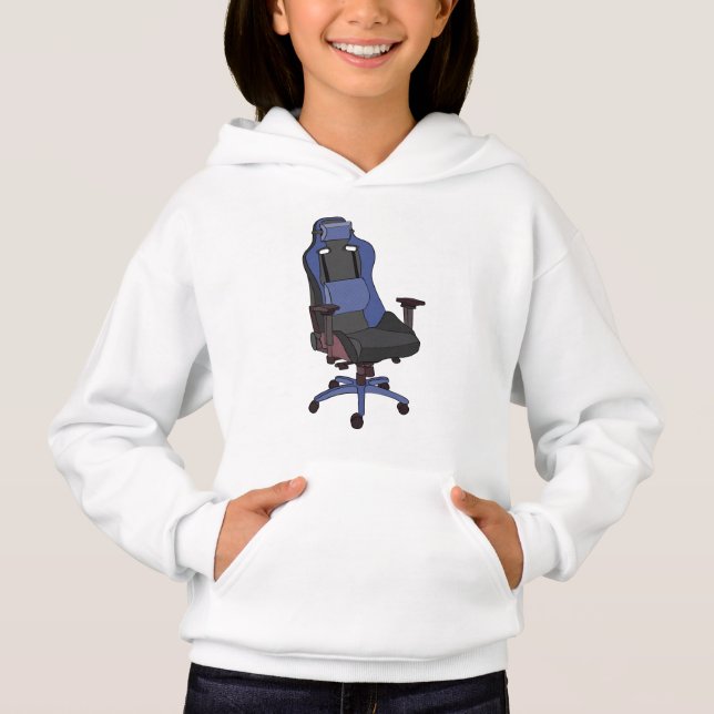 Gaming-Chair Hoodie (Vorderseite)