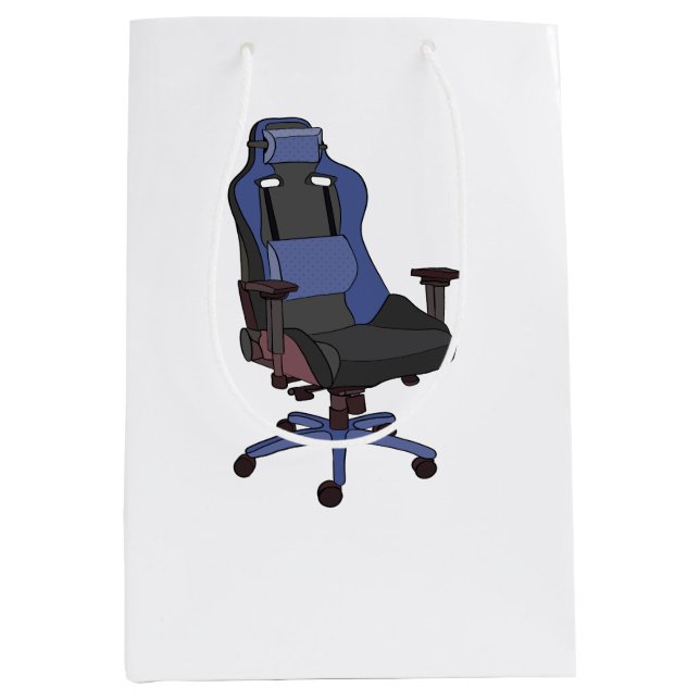 Gaming-Chair Mittlere Geschenktüte (Vorderseite)