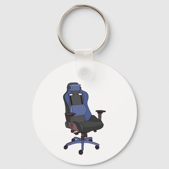 Gaming-Chair Schlüsselanhänger (Vorderseite)