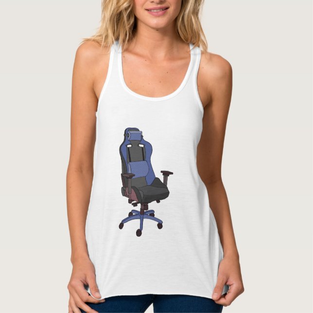 Gaming-Chair Tank Top (Vorderseite)