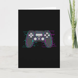 Gaming Controller Game Gamer Video Game Geschenkid Karte