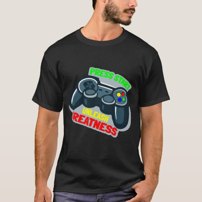 Gaming-Controller - Game Love T-Shirt (Vorderseite)
