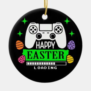 Gaming-Controller-Gamer für Videospiele Ostereier Keramik Ornament