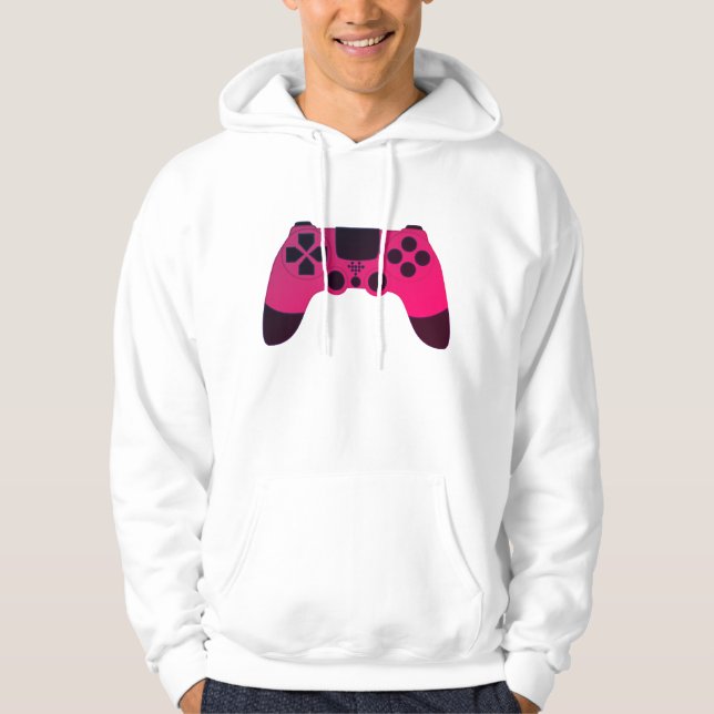Gaming-Controller Videogames Nerd Gamer Hoodie (Vorderseite)