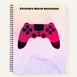 Gaming-Controller Videogames Nerd Gamer Notizbuch