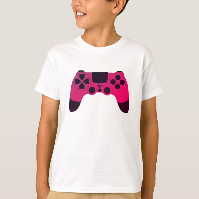 Gaming-Controller Videogames Nerd Gamer T-Shirt (Vorderseite)