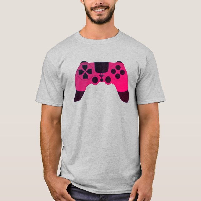 Gaming-Controller Videogames Nerd Gamer T-Shirt (Vorderseite)
