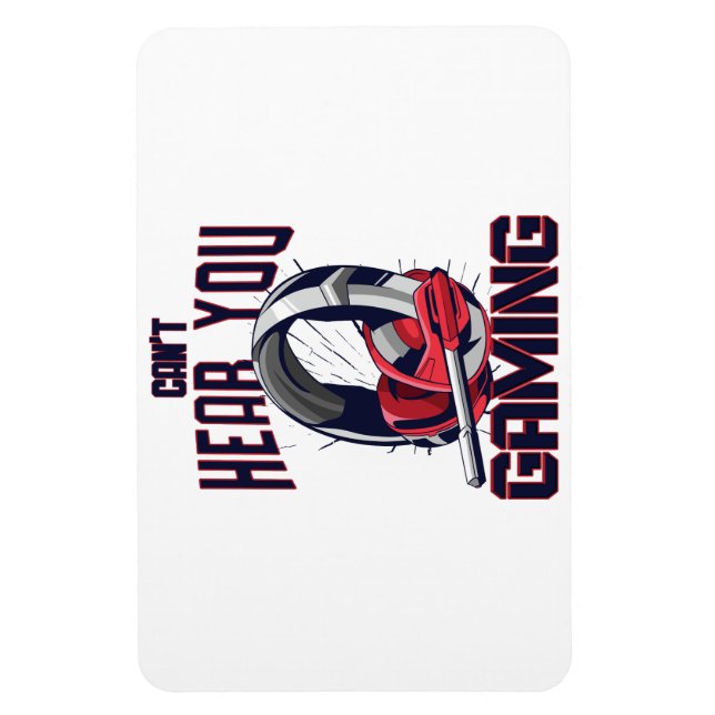 Gaming-Design mit Headset Magnet (Vertikal)