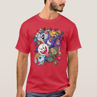 Gaming Doodle Freunde Freund T-Shirt
