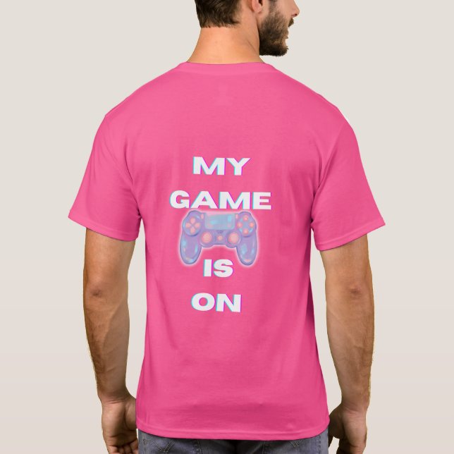 Gaming-Enthusiasten T - Shirt (Rückseite)