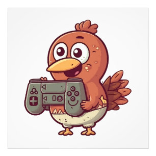 Gaming-Erntedank Fotodruck