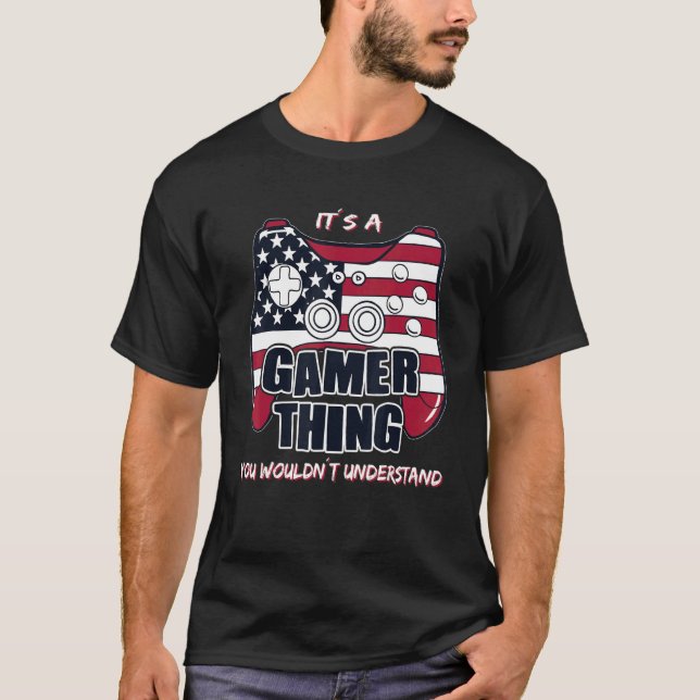 Gaming Es ist ein Spiel, das Sie nicht verstehen w T-Shirt (Vorderseite)