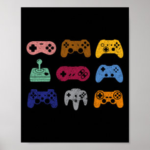 Gaming für alle Kontrolle-Video-Gamecontroller R Poster