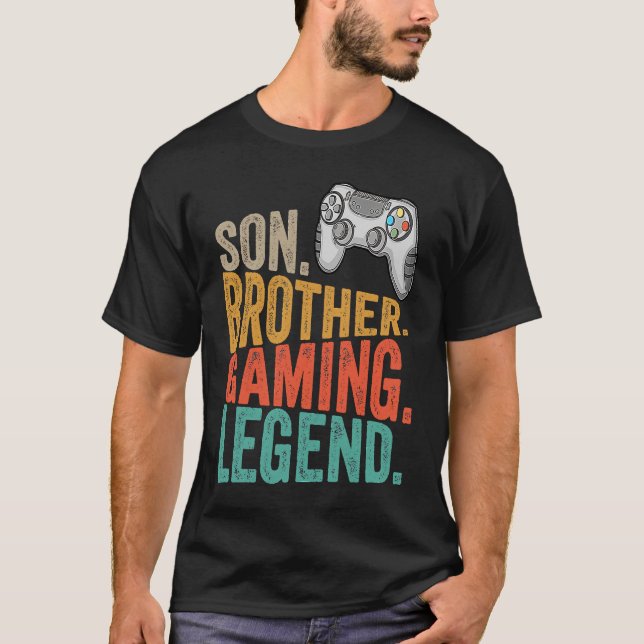 Gaming für Jugendliche 8 16 Jahre alter Gamer 6 T-Shirt (Vorderseite)