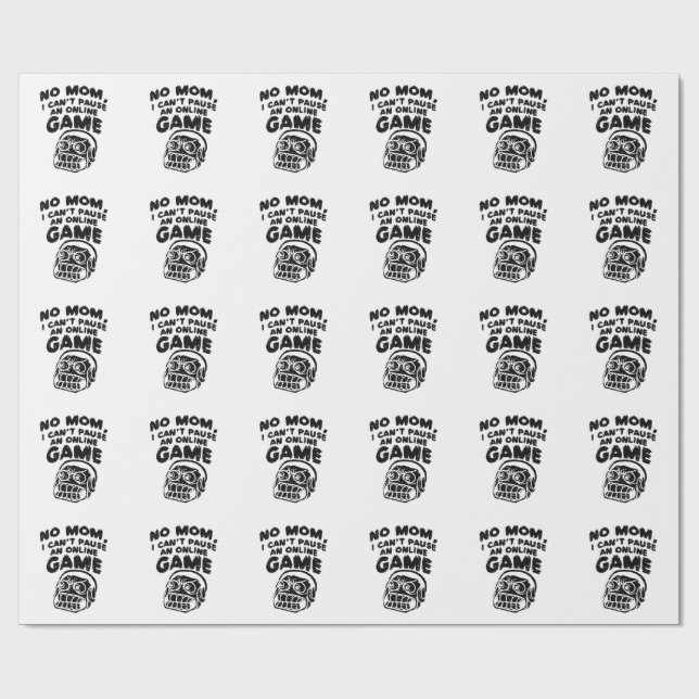 Gaming Gambling-Geschenk Geschenkpapier (Flach)