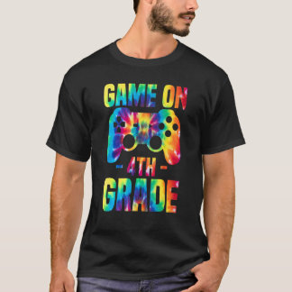 Gaming Game auf 4. Klasse 4 erste Schule G T-Shirt