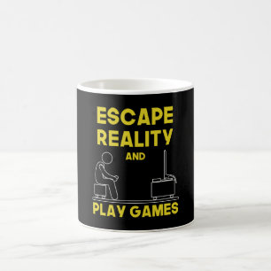 Gaming Game Gamer Video Game Console Geschenk Idee Kaffeetasse