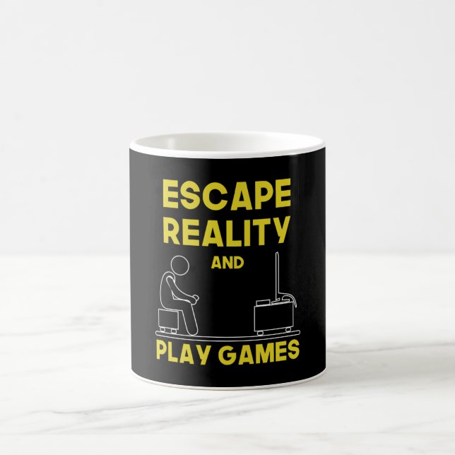 Gaming Game Gamer Video Game Console Geschenk Idee Kaffeetasse (Mittel)