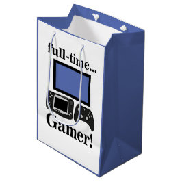 Gaming Gamer Funny Birthday Mittlere Geschenktüte